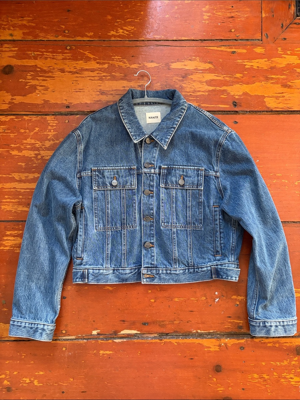 Khaite Saunders Denim Jacket